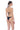 Bikini Triangolo con Dettagli Gold Ring e Slip Brasiliana MISS BIKINI