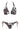 Bikini a Vela con Anello Dorato e Slip Regular MISS BIKINI