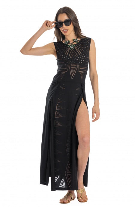 Abito Lungo Tribale Pin-Up Stars