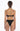 Bikini Fascia Tinta  Unita NERO Poisson D'Amour