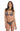 Bikini Triangolo Optical CON Slip fiocchi, copertura media Pin-Up Stars