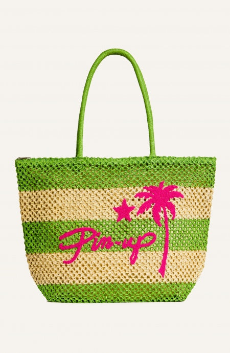 BORSA PAGLIA PIN-UP ECO PIN-UP STARS