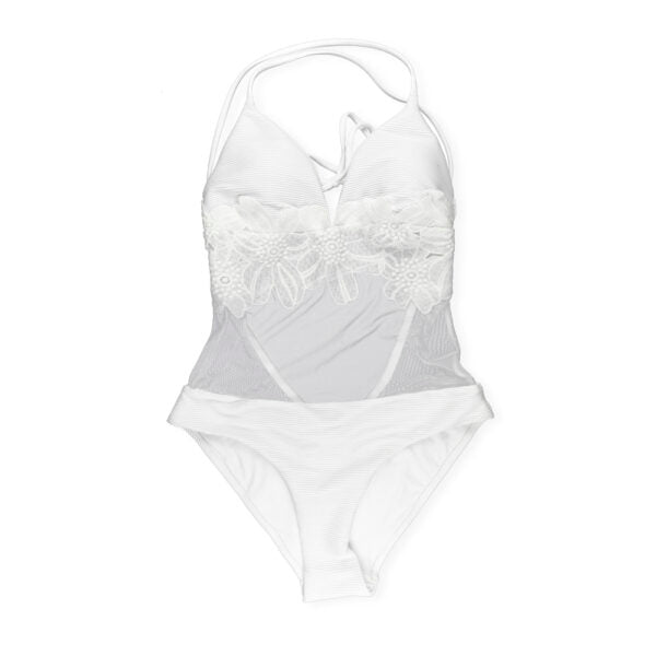 INTERO CON  TULLE E MACRAMÈ Raffaela D'Angelo