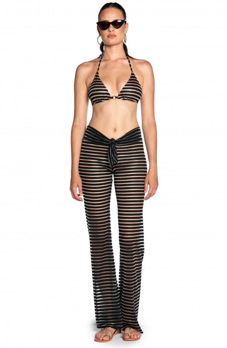 Pantalone NERO Marina Gold Pin-Up Stars