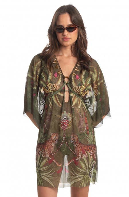 Poncho Safari Stars