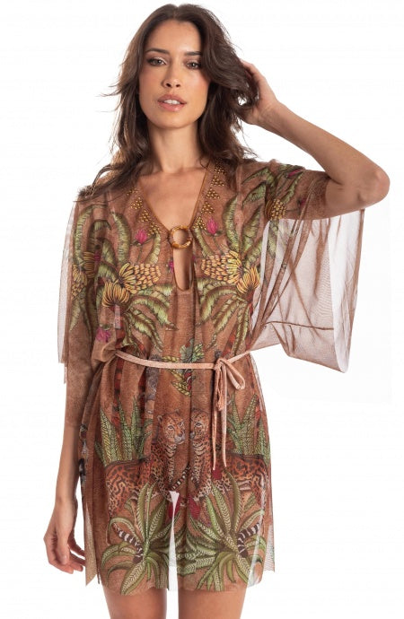 Poncho Safari Stars