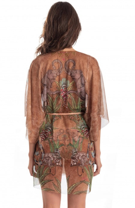 Poncho Safari Stars
