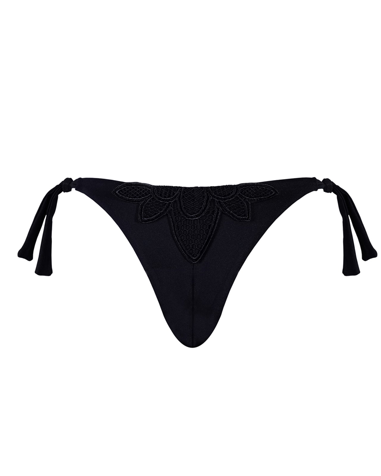BIKINI TRIANGOLO FIORE MACRAME CON BRASILIANA Raffaela D'Angelo