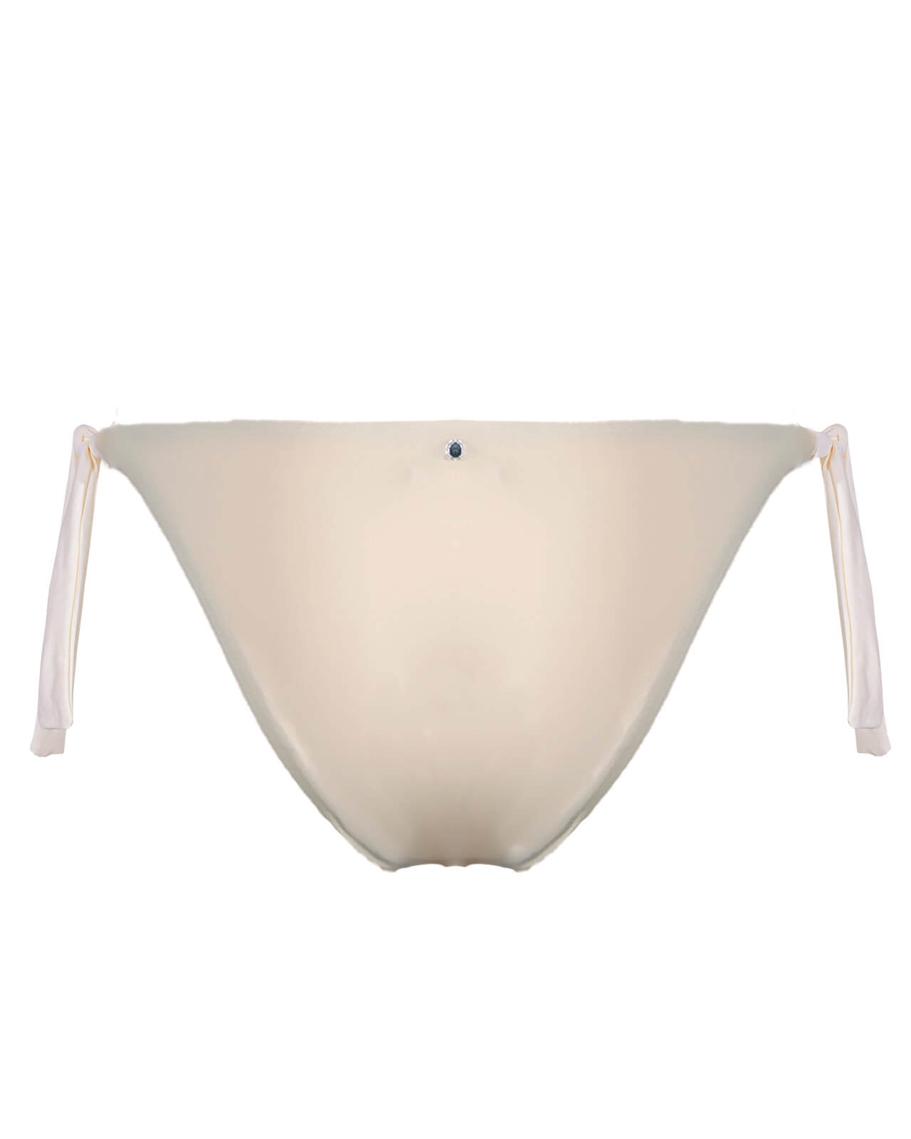 BIKINI Triangolo pizzo macramè E TANGA FIOCCHI RETE avorio Raffaela D'Angelo