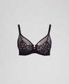 Completino Intimo con Reggiseno ferretto pizzo e tulle e Slip  Twinset