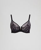 Completino Intimo con Reggiseno ferretto pizzo e tulle e Slip  Twinset