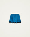 Shorts in raso con pizzo Twinset