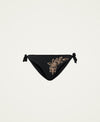 Bikini Triangolo da bagno con ricamo  e Slip Twinset