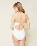 Costume intero con pizzo macramè Twinset