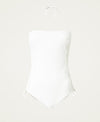Costume intero con pizzo macramè Twinset