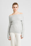 Maglia con Risvolto Spalle Twinset