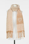 Sciarpa in maglia con frange Twinset