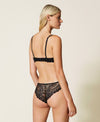 Reggiseno Push-up in pizzo e Slip Twinset