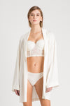 Bustino imbottito in tulle con ricamo e Slip ricamato a scelta Twinset