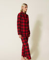 Pigiama a uomo con disegno check Twinset
