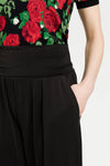 Pantaloni ampi con fascia alta Twinset