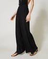 Pantaloni a palazzo con elastico Twinset