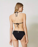 Bikini Triangolo e Tanga da bagno in rete con strass Twinset
