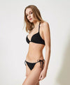 Bikini Triangolo e Tanga da bagno in rete con strass Twinset
