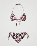 Bikini Triangolo da bagno e tanga animalier Twinset