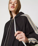Giacca a bomber con ricamo di paillettes Twinset
