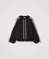 Giacca a bomber con ricamo di paillettes Twinset