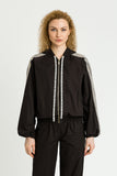 Giacca a bomber con ricamo di paillettes Twinset