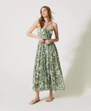Abito longuette in georgette Twinset