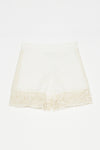 Shorts in sangallo con macramè Twinset