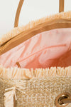 Borsa shopper con frange Twinset