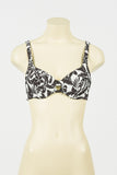 Bikini Ferretto da bagno e Slip Alto con stampa foglie Twinset