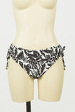 Bikini Ferretto da bagno e Slip Alto con stampa foglie Twinset
