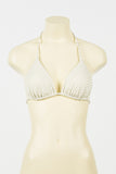 Bikini Triangolo e Tanga da bagno jacquard chevron Twinset