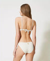 Bikini Balconcino e Tanga da bagno jacquard chevron Twinset