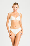 Bikini Balconcino e Tanga da bagno jacquard chevron Twinset