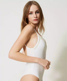 Costume intero con ricamo di perle Twinset