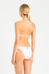 Bikini Triangolo da bagno e tanga con perle Twinset