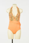 Costume intero con ricamo e paillettes Twinset