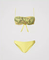 Bikini Fascia da bagno con ricamo e brasiliana Twinset