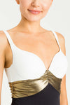 Costume intero con inserto laminato Twinset