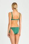 Bikini Ferretto e Slip da bagno con inserto Laminato Twinset