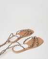 Sandali infradito con intreccio Twinset