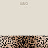 Felpa con cappuccio e stampa animalier Liu Jo