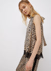 Top con stampa animalier Liu jo