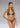 BIKINI TRIANGOLO GOFFRATO E SLIP BRASILIANO FISSO MACULATO SPOTTED EFFEK